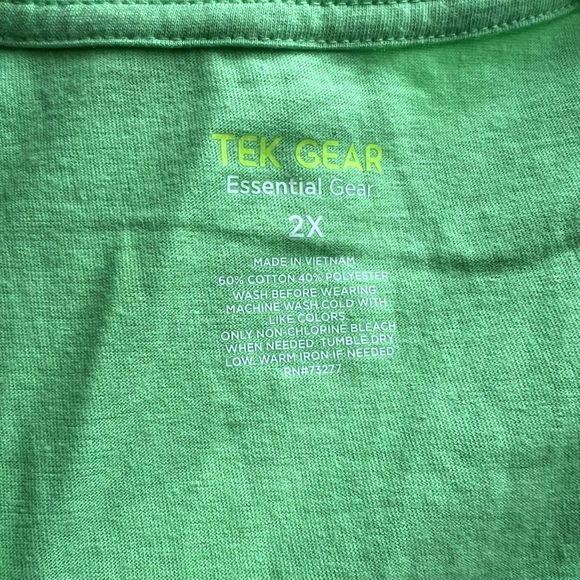 Tek Gear Women's Plus Size Racerback Tank Fresh Lime SZ 2X: NWT - Picture 6 of 6
